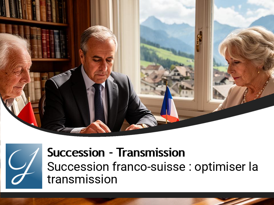 Convention franco-suisse succession : comment optimiser la transmission de patrimoine