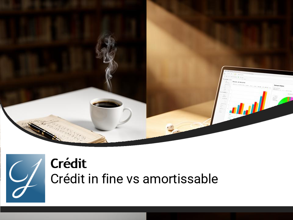 Crédit in fine vs amortissable : le vrai comparatif patrimonial