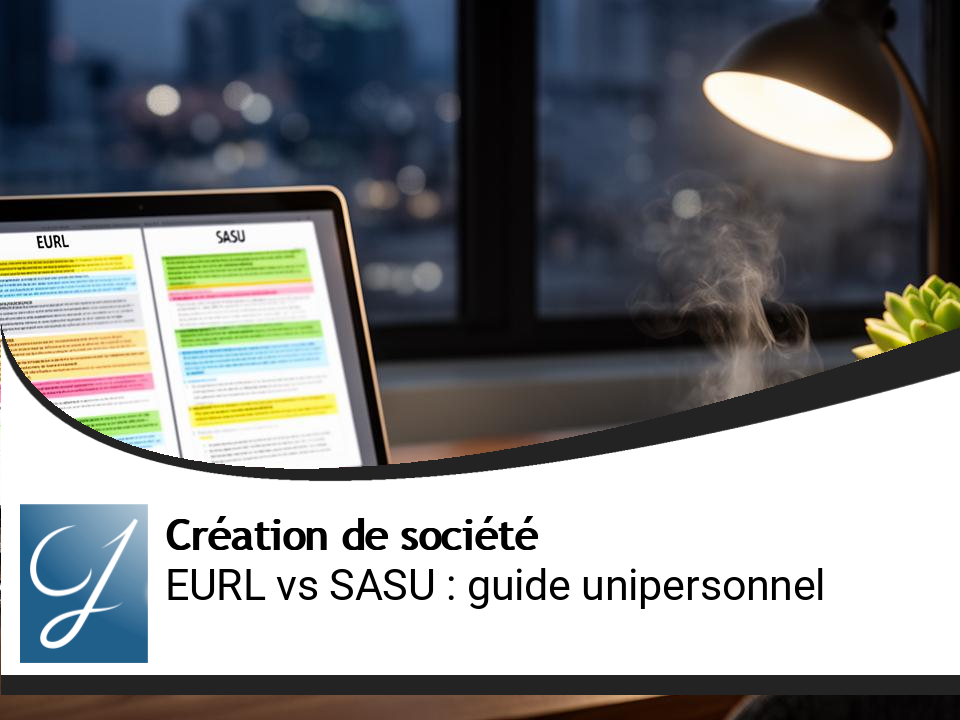 EURL vs SASU : guide de la société unipersonnelle pour l’entrepreneur