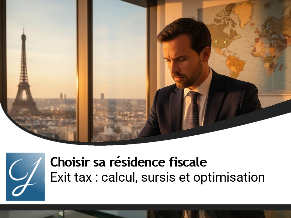 Exit tax : comprendre le calcul, organiser le sursis et bâtir une stratégie d&rsquo;optimisation avant le départ
