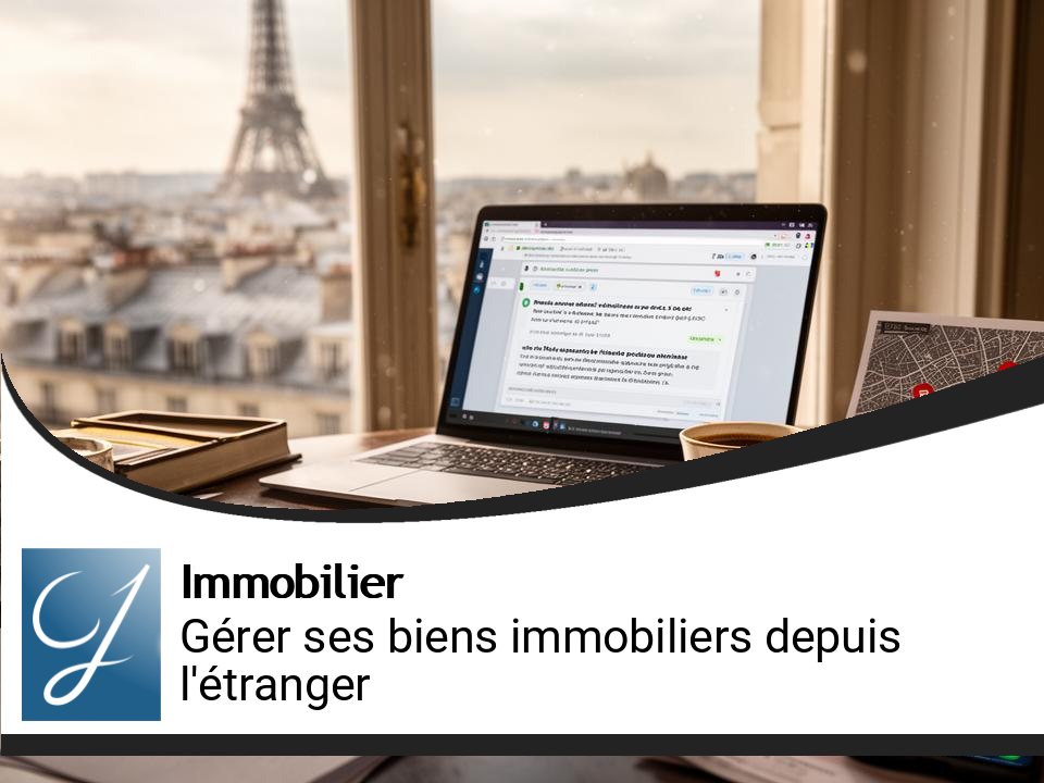 Gérer ses biens immobiliers en France depuis l&rsquo;étranger