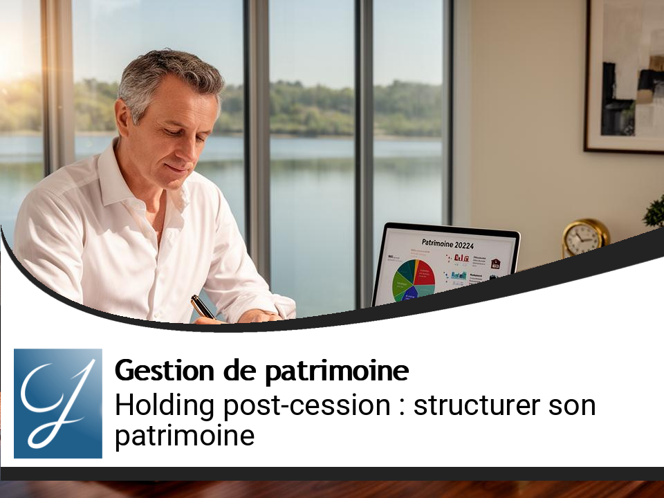 Holding post-cession : comment structurer son patrimoine après avoir vendu