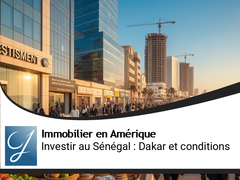 Investir au Senegal : Dakar, marche et conditions pour investisseurs
