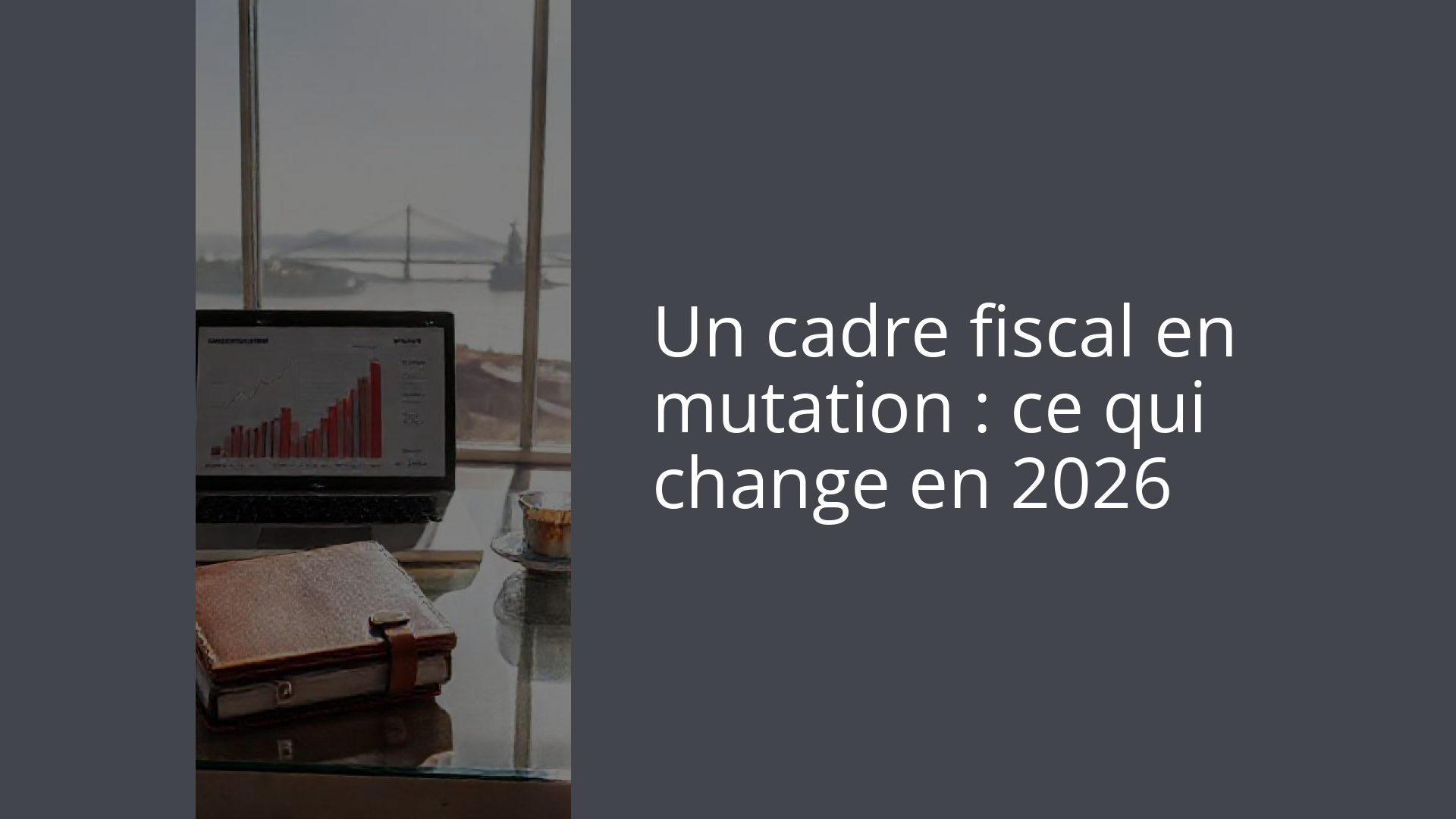 Un cadre fiscal en mutation : ce qui change en 2026