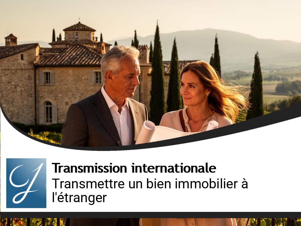 Transmettre un bien immobilier situé à l’étranger à ses héritiers