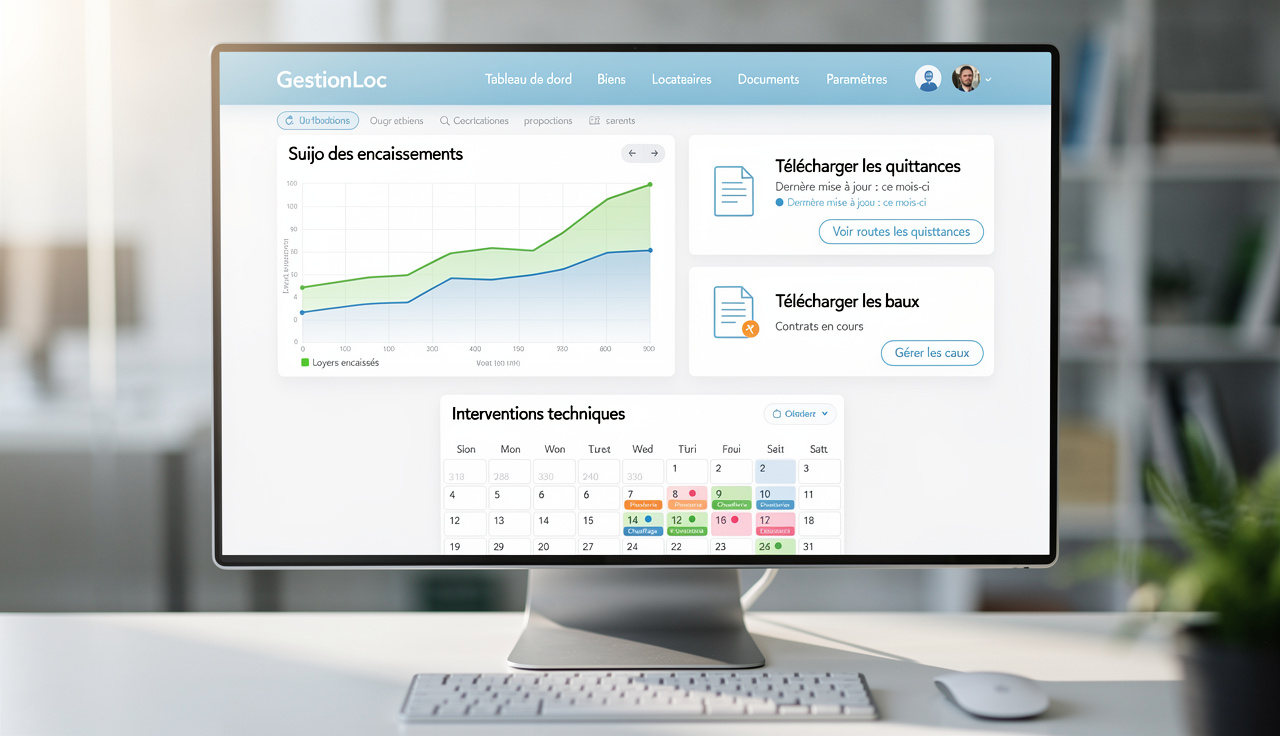 Plateforme de gestion locative en ligne