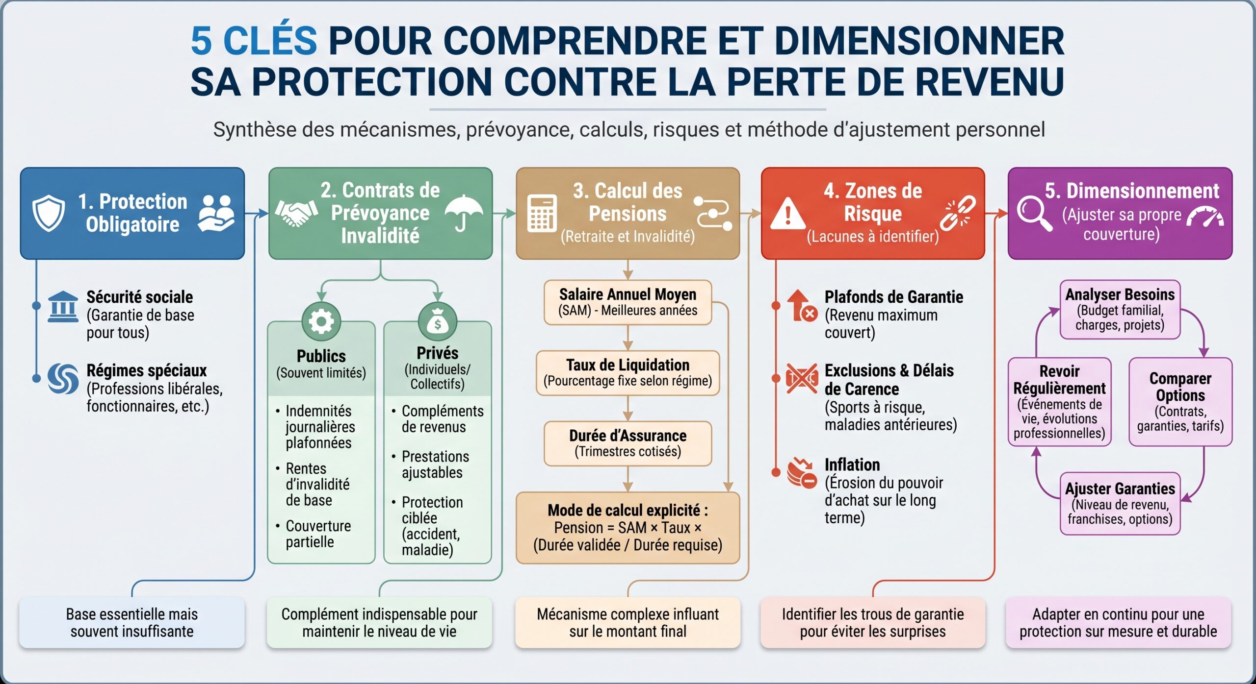 5 clés pour comprendre et dimensionner sa protection contre la perte de revenu
