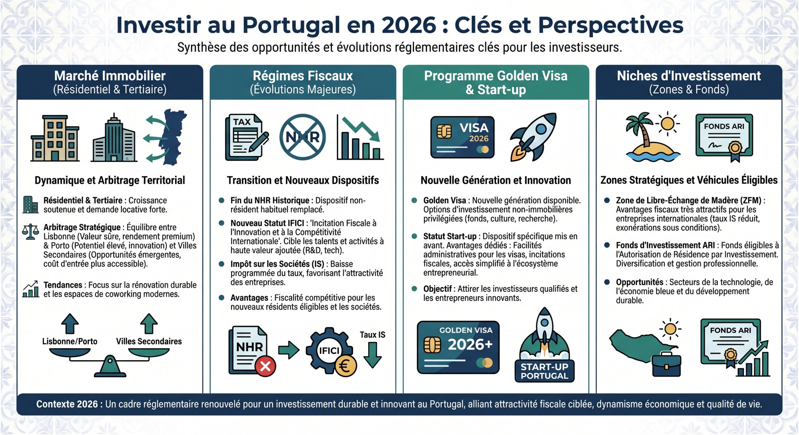 Investir au Portugal en 2026 : clés et perspectives
