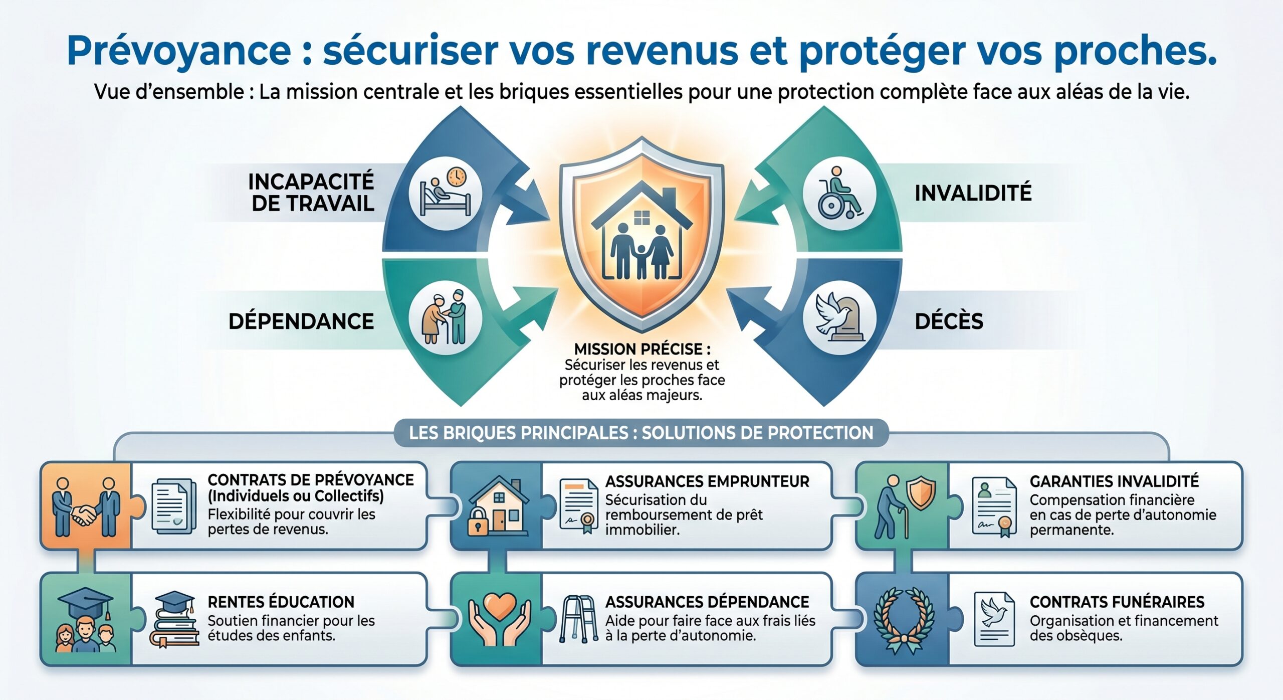 Prévoyance : sécuriser vos revenus et protéger vos proches