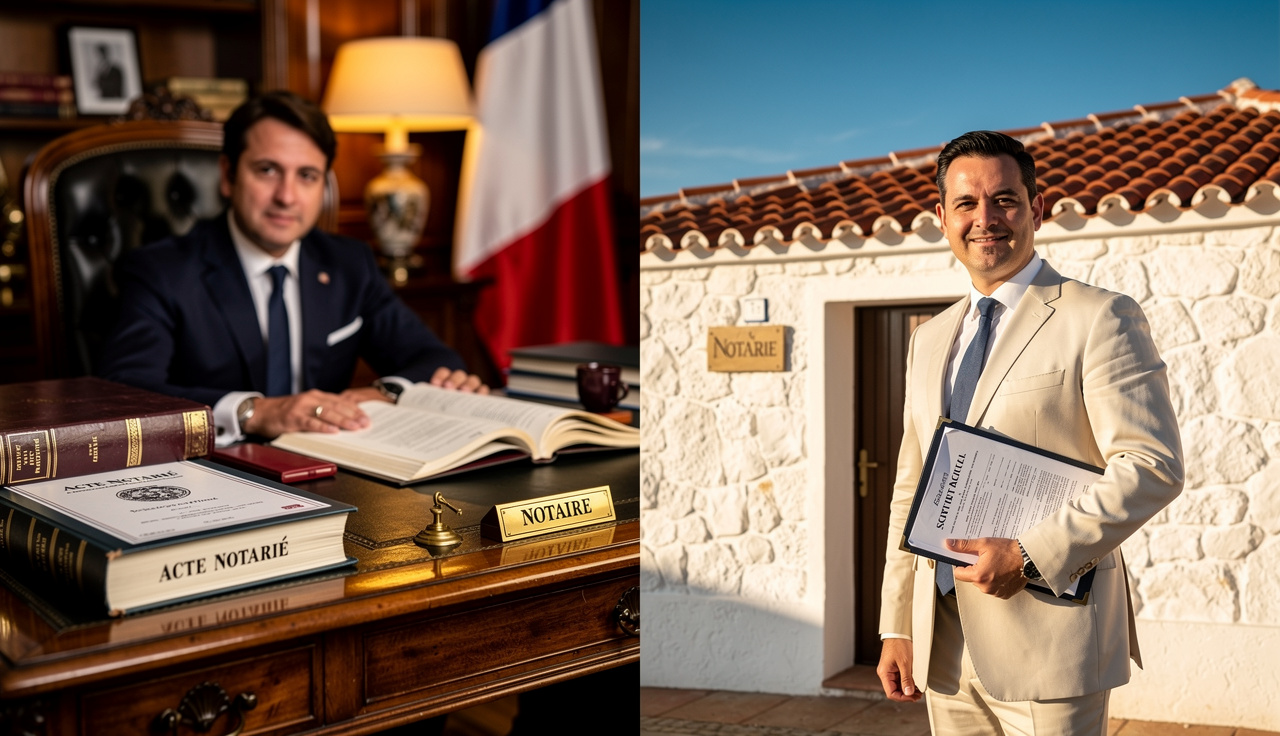 Notaire France et Espagne succession immobilière