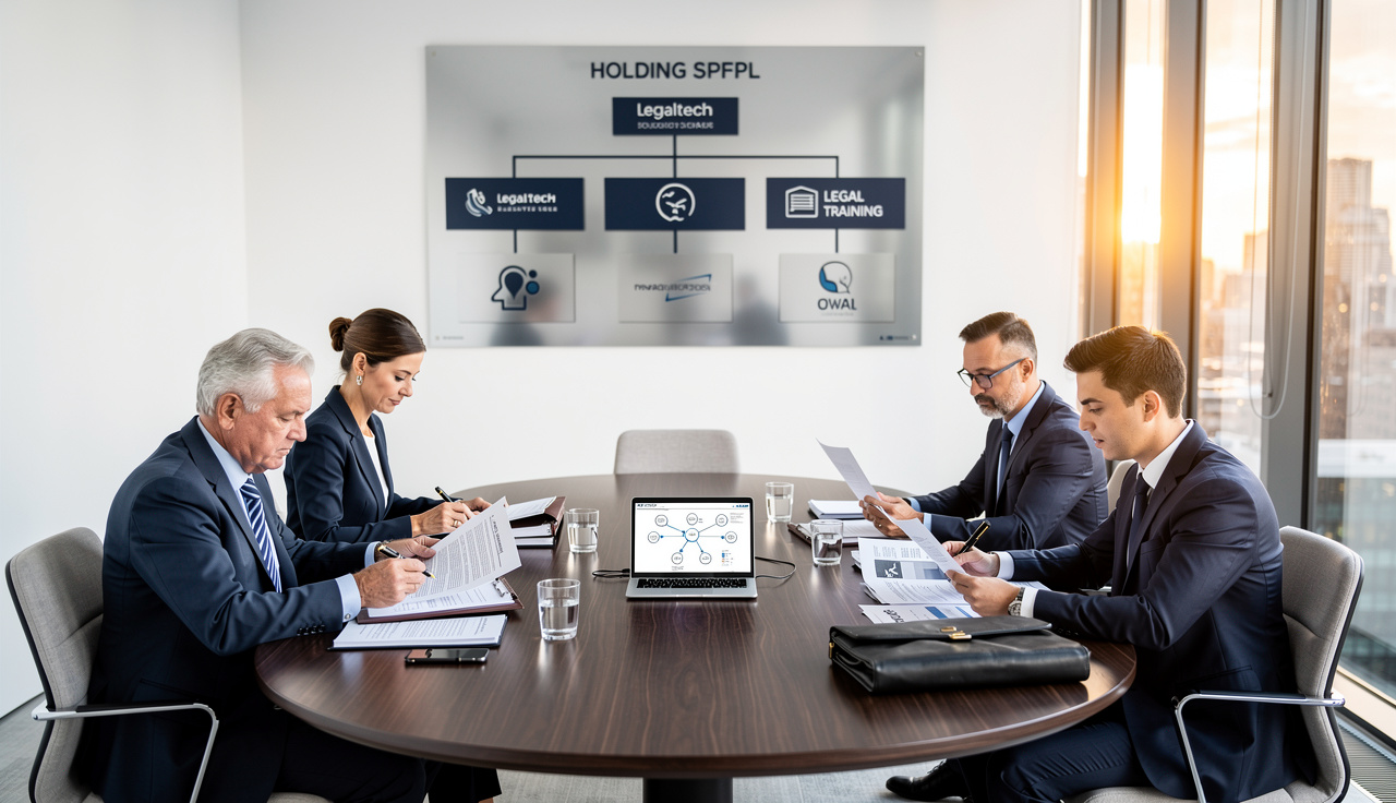 Holding pluriprofessionnelle d'avocats et experts