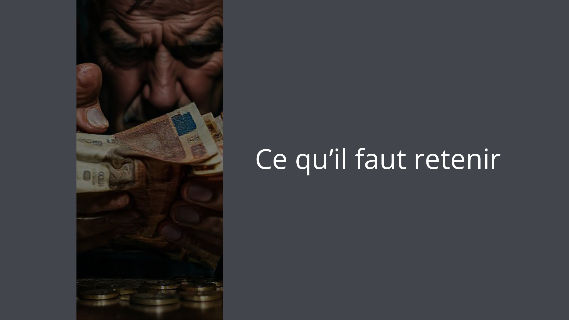 Ce qu’il faut retenir