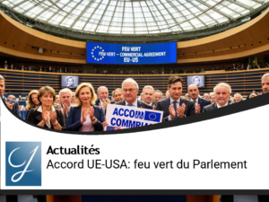 Accord commercial UE-États-Unis : feu vert du Parlement européen
