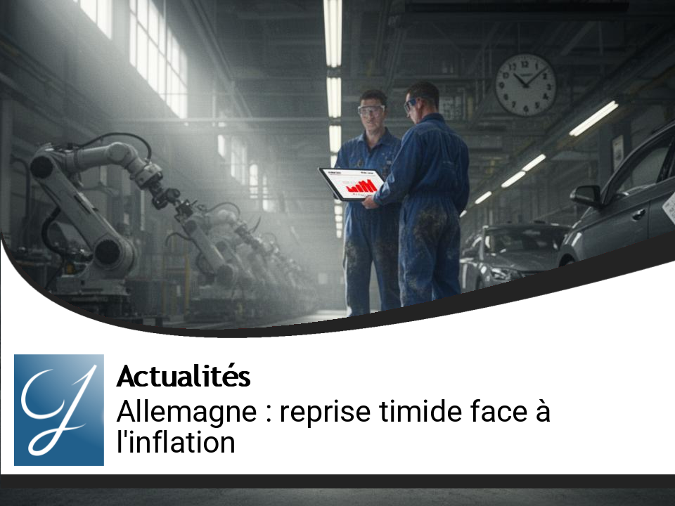 Allemagne : une reprise économique freinée par une inflation relancée