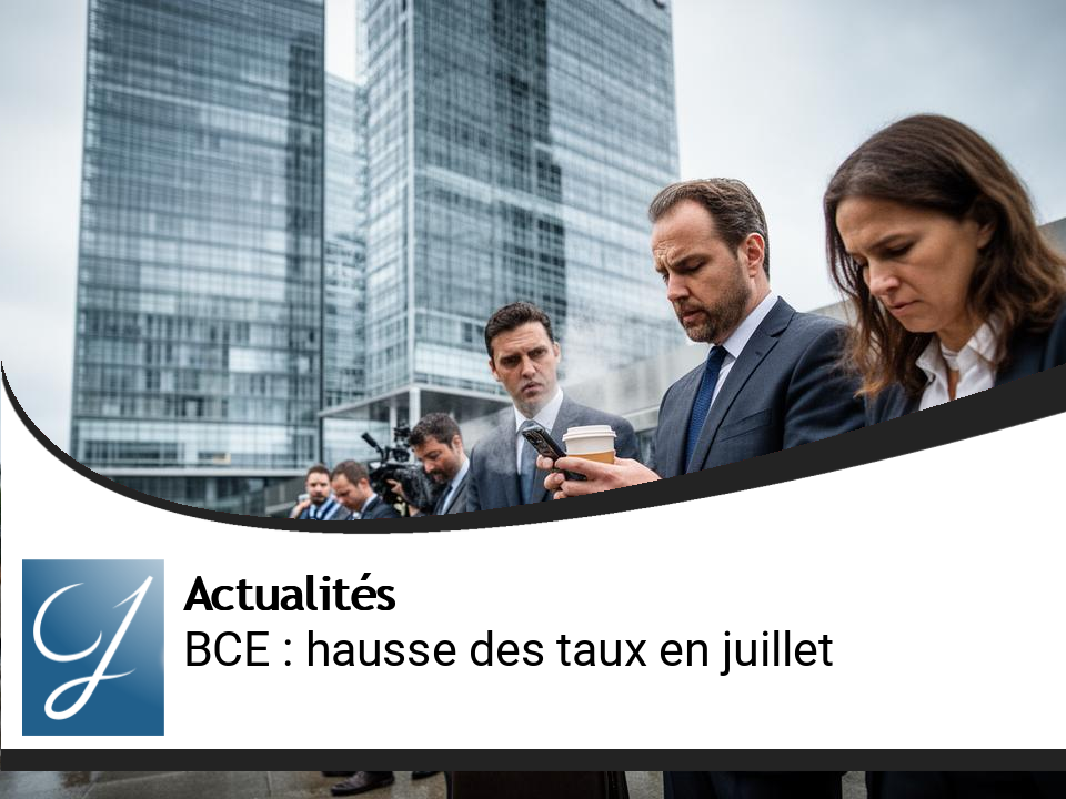 BCE : un nouveau relèvement des taux directeurs envisagé en juillet