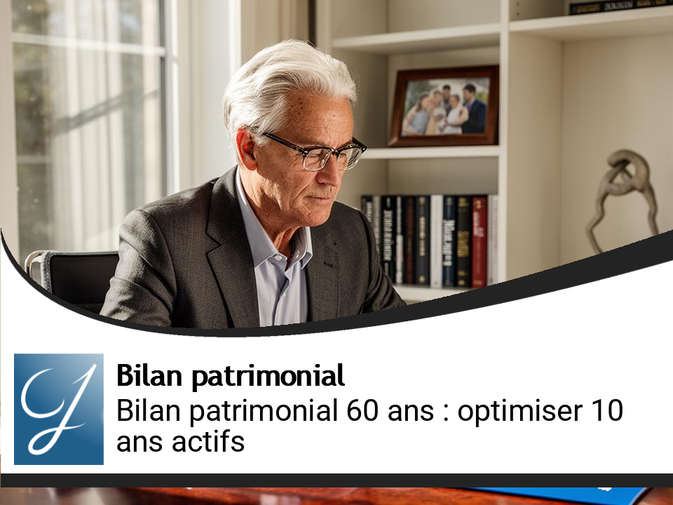 Bilan Patrimonial à 60 Ans : Transformer les 10 Dernières Années Actives en Plan d&rsquo;Action