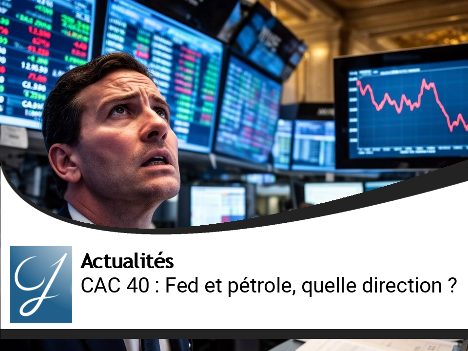 CAC 40 : entre attentes de la Fed et baisse du pétrole, quelle direction ?