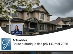 Chute Historique des Prix Immobiliers aux États-Unis : Analyse de Mai 2026