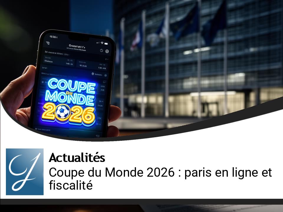 Coupe du Monde 2026 : Impact des paris en ligne sur la fiscalité des États