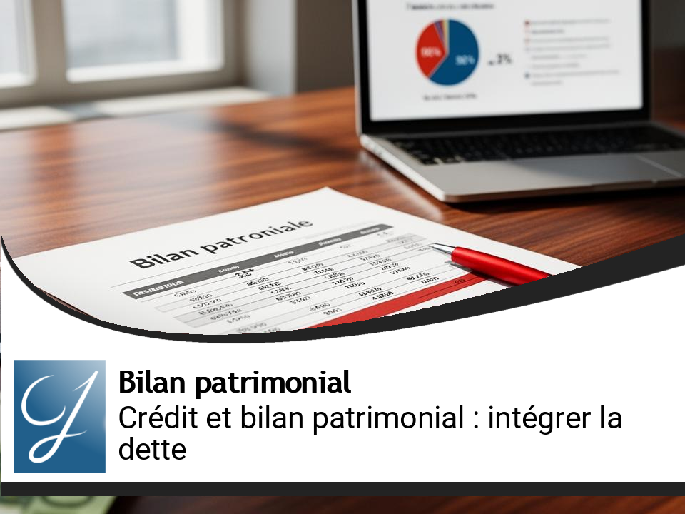 Crédit et bilan patrimonial : intégrer la dette dans sa stratégie