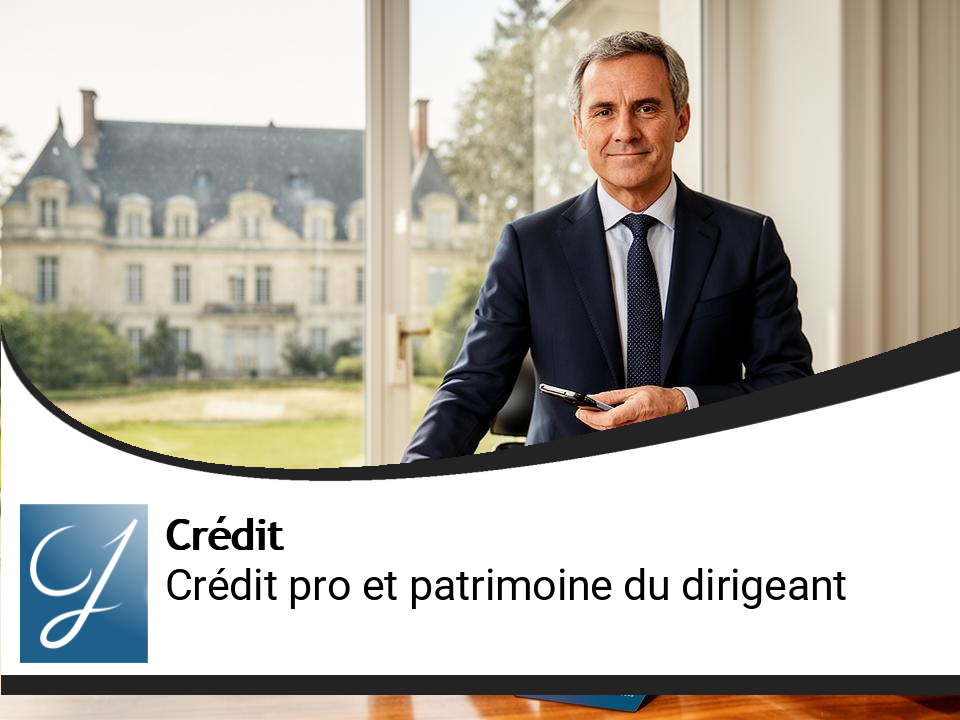 Crédit professionnel et patrimoine personnel du dirigeant : jusqu&rsquo;où va le risque ?