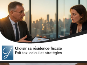 Exit tax lors du changement de résidence fiscale : calcul et stratégies