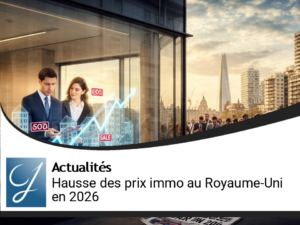 Hausse continue des prix immobiliers au Royaume-Uni malgré un marché en transition