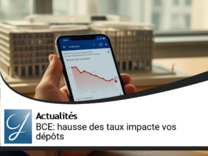 Impact de la hausse des taux de la BCE sur vos dépôts : ce qu&rsquo;il faut savoir