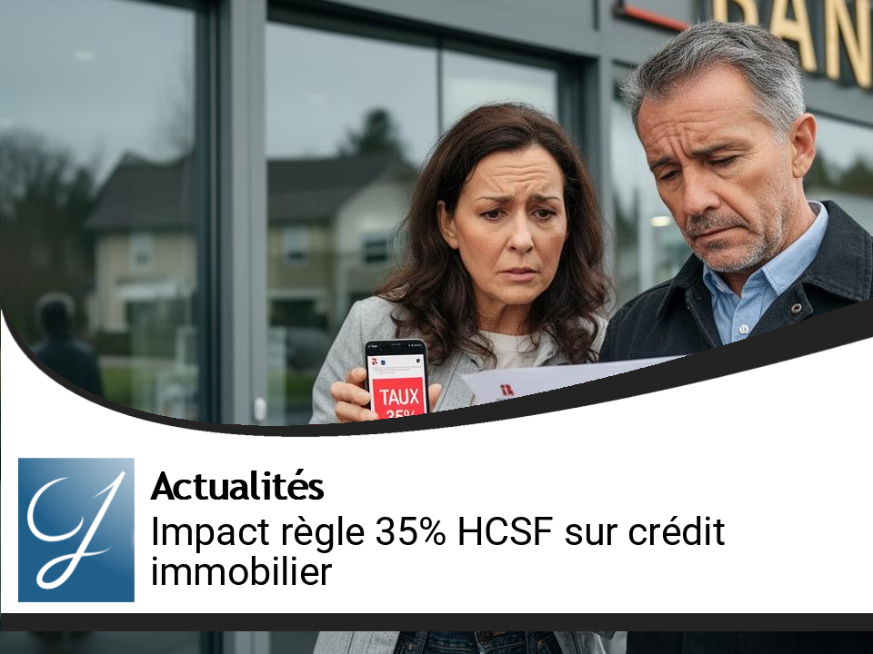 Impact de la règle des 35% du HCSF sur l&rsquo;accès au crédit immobilier : 34 000 ménages exclus chaque année