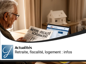 Les dernières nouvelles sur retraite, fiscalité et logement à suivre