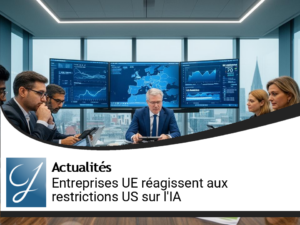 Les entreprises européennes réagissent aux restrictions américaines sur l&rsquo;IA