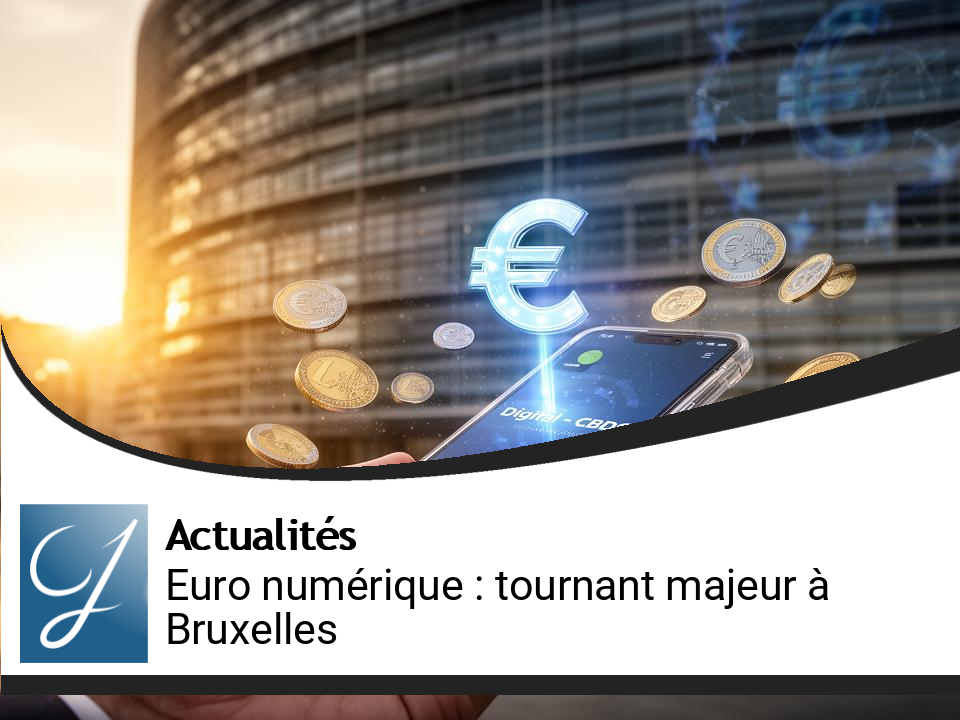 L&rsquo;euro numérique prend un tournant majeur à Bruxelles