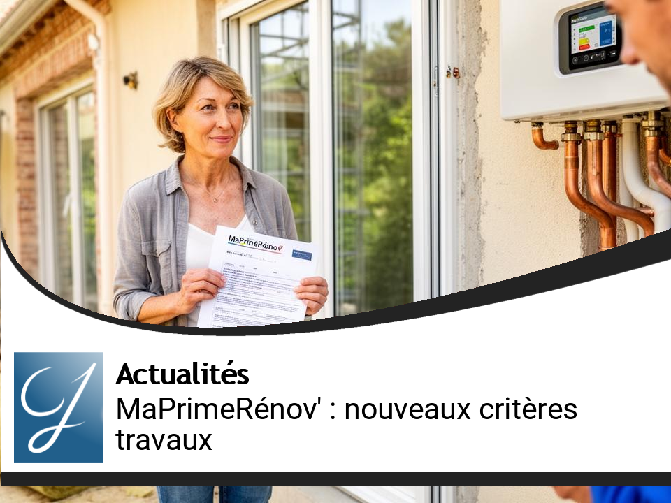 Modifications de MaPrimeRénov&rsquo; : nouveaux critères pour les travaux éligibles