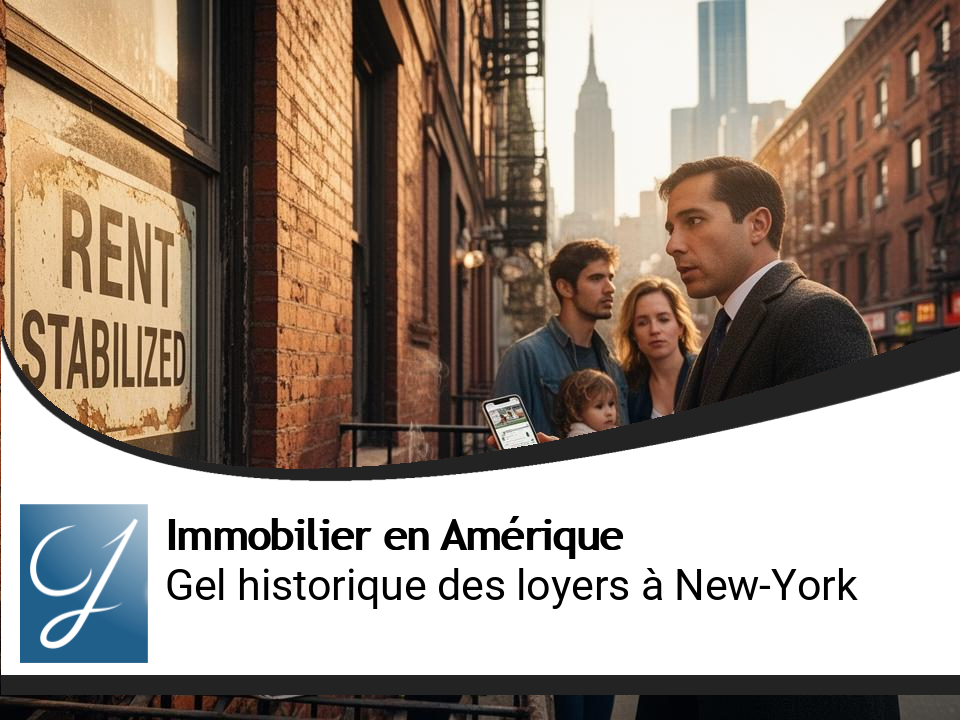 New-York : un gel historique des loyers qui rebattent les cartes du marché immobilier