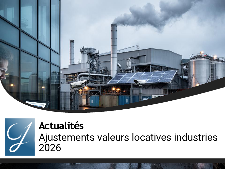 Nouveaux Ajustements des Valeurs Locatives pour Industries en 2026 : une réforme fiscale à double tranchant