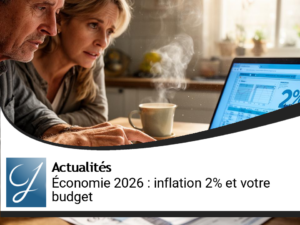 Prévisions économiques 2026 : impacts de l&rsquo;inflation de 2 % sur votre budget