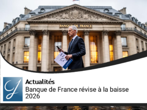 Révisions à la baisse : La Banque de France ajuste ses prévisions 2026
