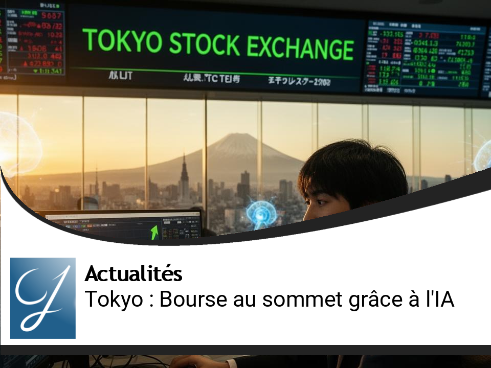 Tokyo : La Bourse atteint un sommet historique grâce à l&rsquo;IA et la tech