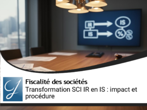 Transformation d&rsquo;une SCI IR en SCI IS : impact et procédure