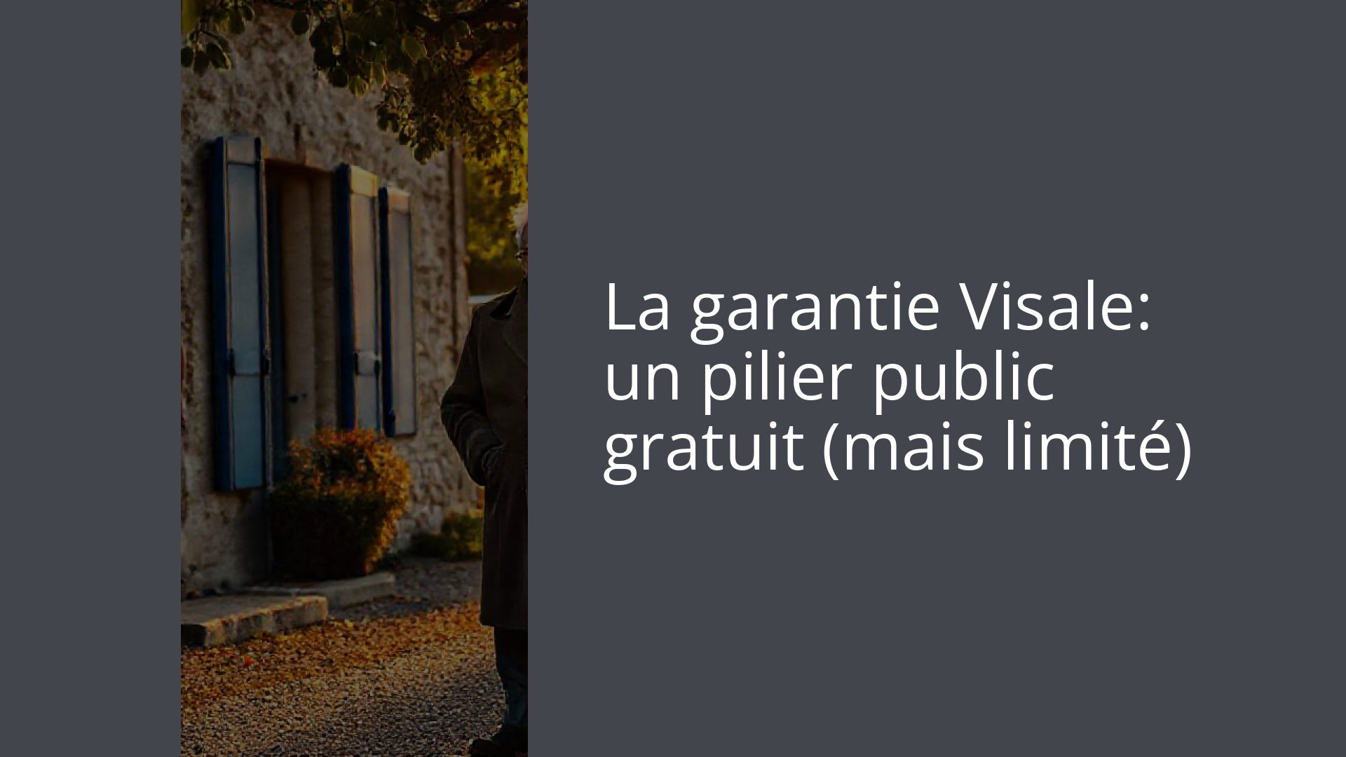 La garantie Visale: un pilier public gratuit (mais limité)