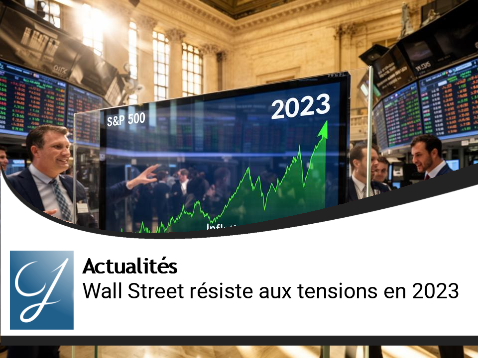 Wall Street : Les indices résistent aux tensions inflationnistes en 2023