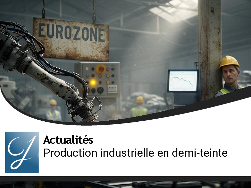 Zone euro : avancée de la production industrielle en demi-teinte