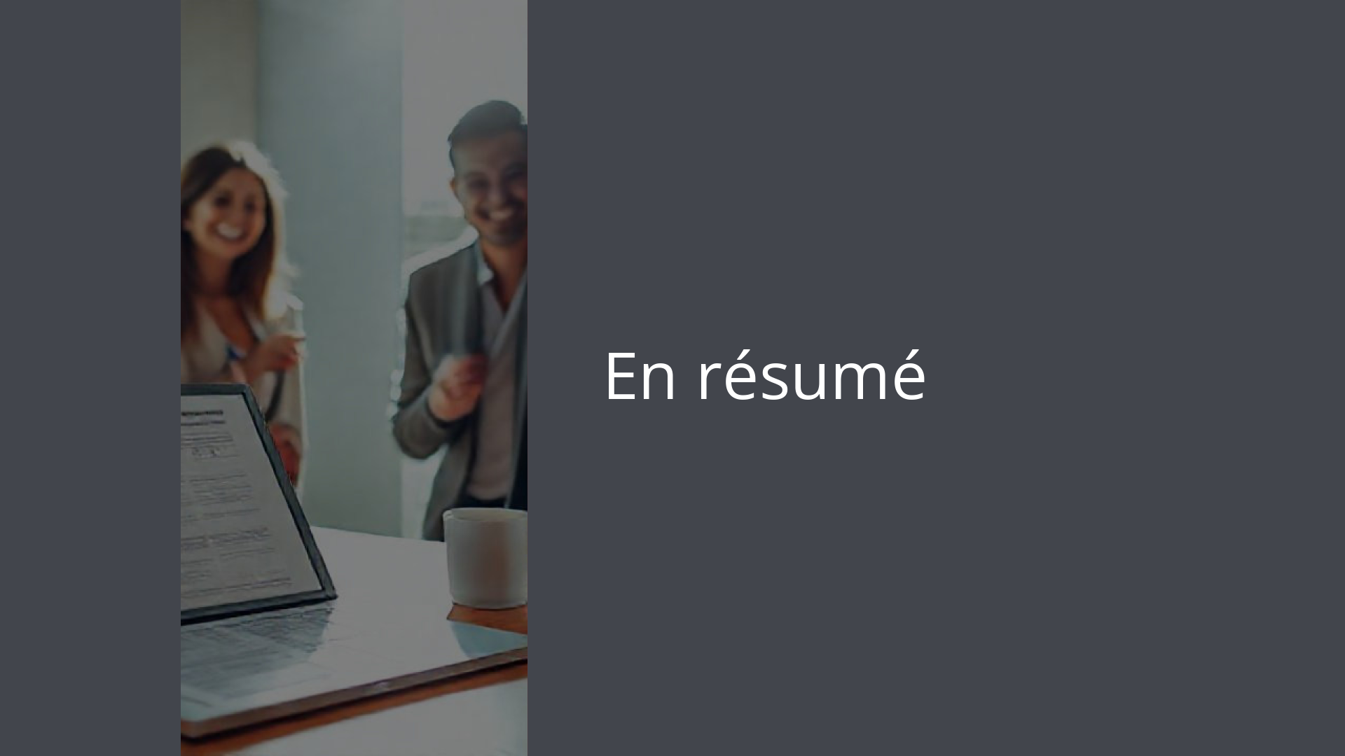 En résumé