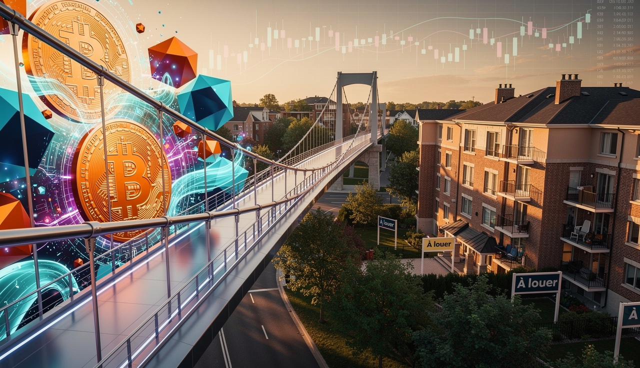 Pont crypto et revenus immobiliers