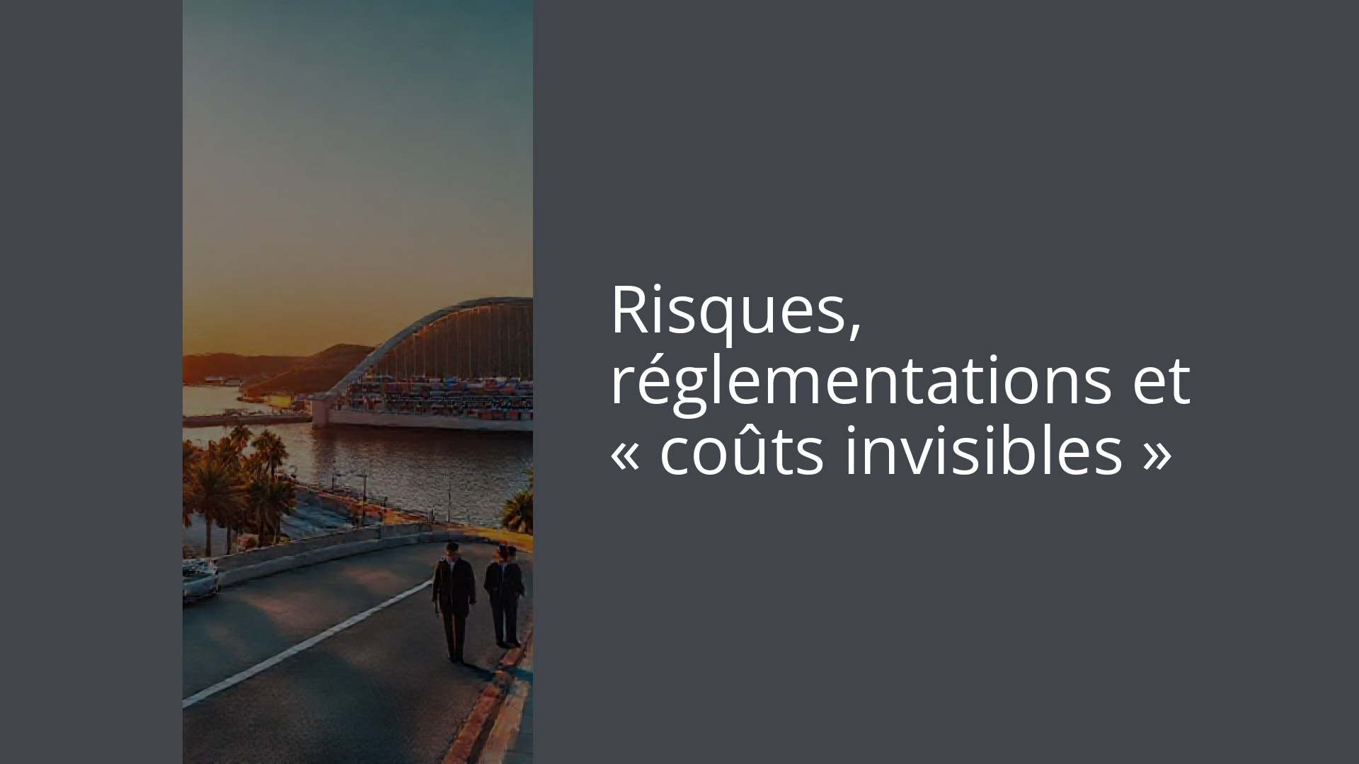 Risques, réglementations et « coûts invisibles »