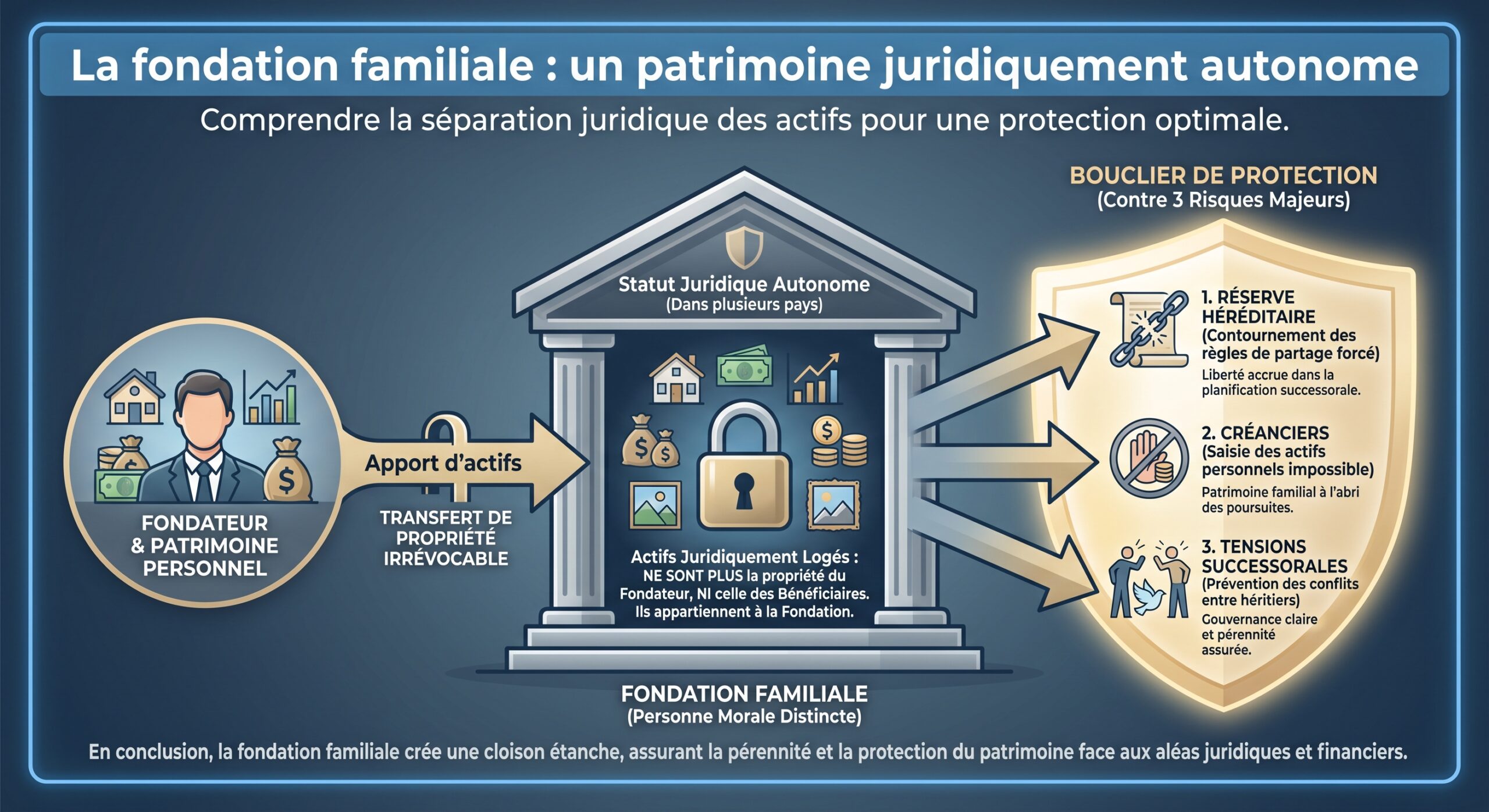 La fondation familiale : un patrimoine juridiquement autonome