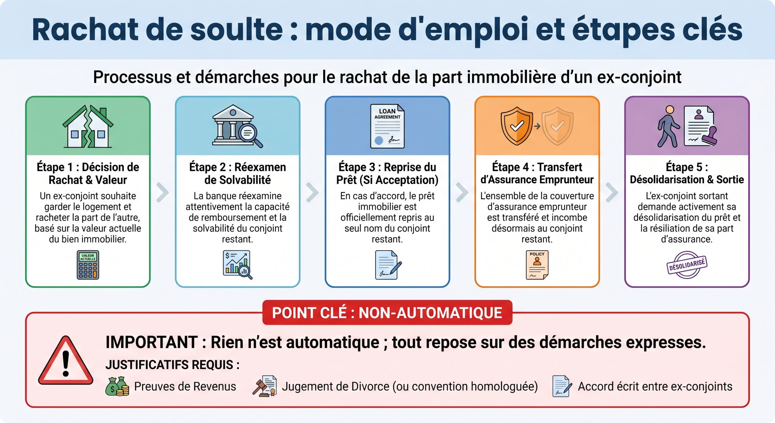 Rachat de soulte : mode d'emploi et étapes clés