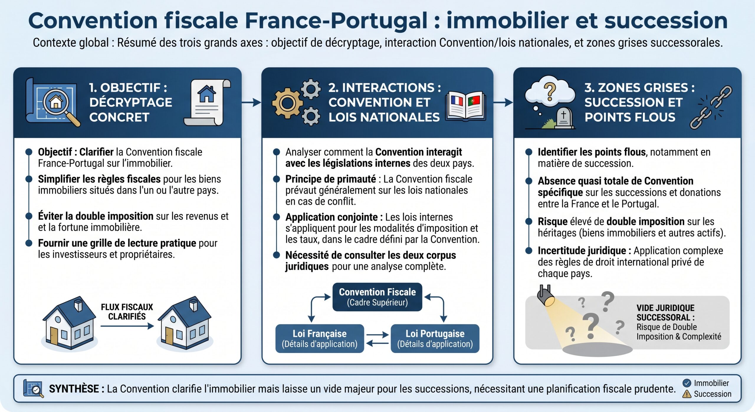 Convention fiscale France-Portugal : immobilier et succession