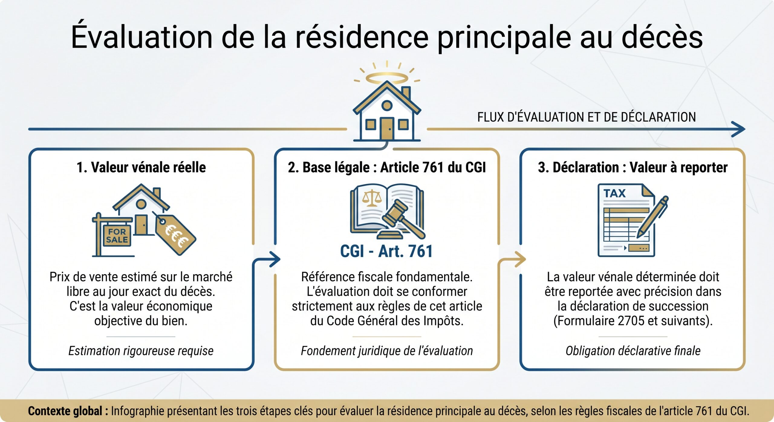 Évaluation de la résidence principale au décès