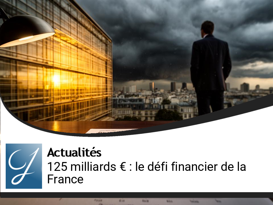 125 milliards d&rsquo;euros : le défi financier majeur de la France à relever